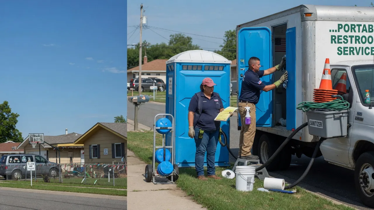 Portable Toilet Rental in Diamond City, AR near me